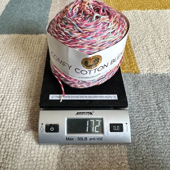 Lion Brand Yarn Comfy Cotton Blend Yarn Variety Bundle - Picture 5 of 7